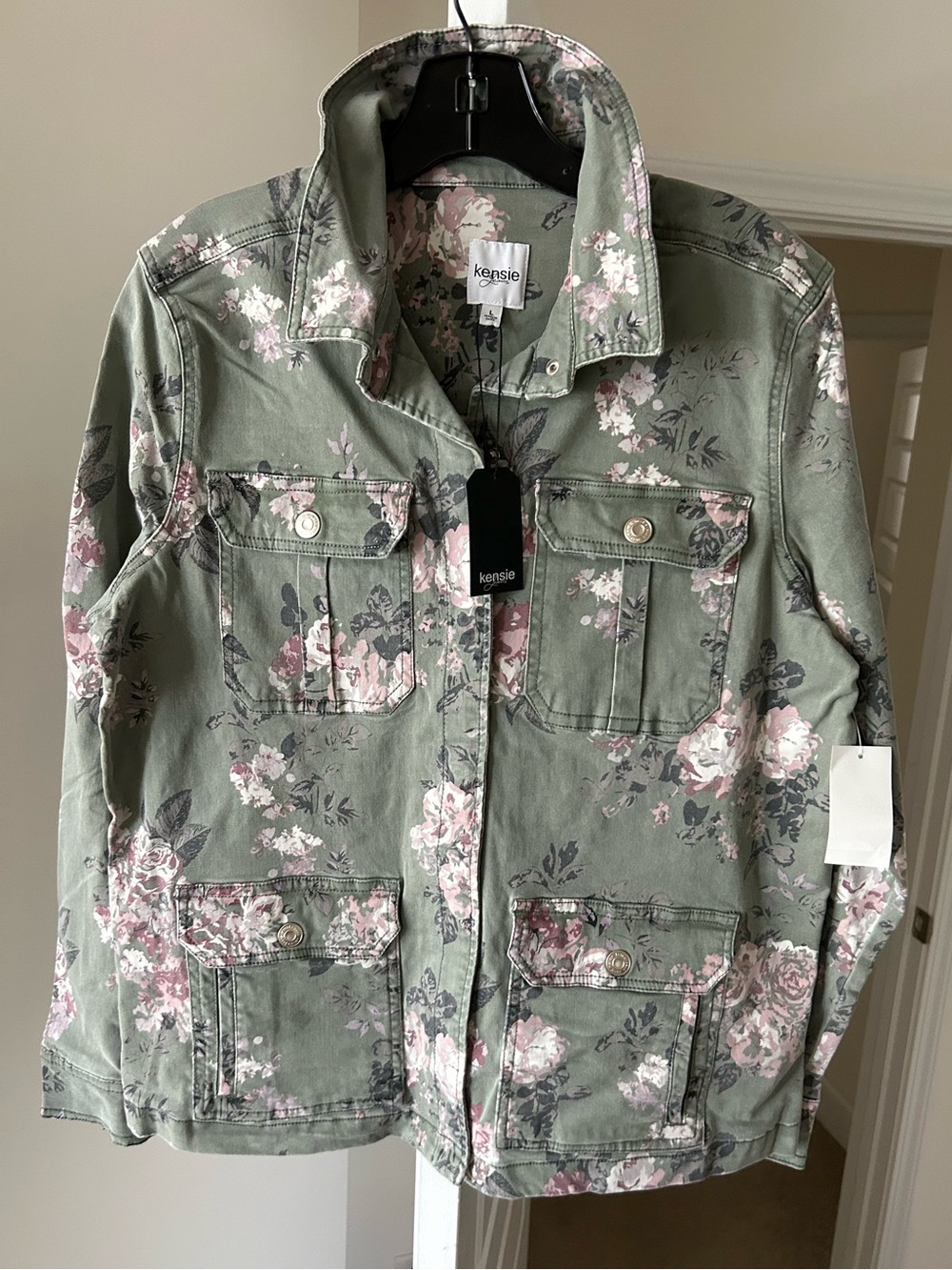 KENSIE Floral Jacket NWT - Picture 2 of 6